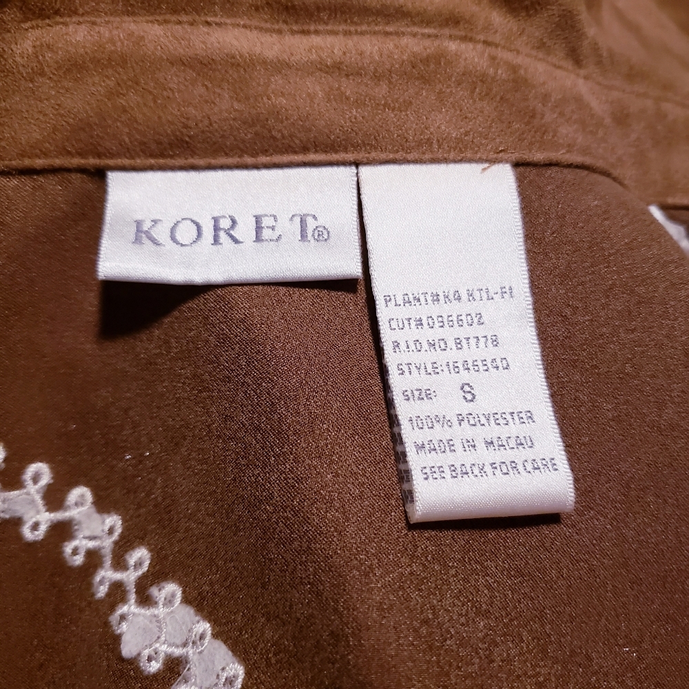 Vintage Koret suede jacket retro s boho Indian - Picture 11 of 13